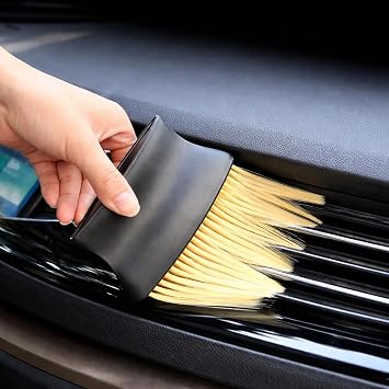 Car Interior AC Vent Cleaning Brush Soft Detailing Tool for Dusting and Cleaning Automotive Accessories, Dashboard, Get Rid of Dust and Dirt from Laptop (Pack of 1)