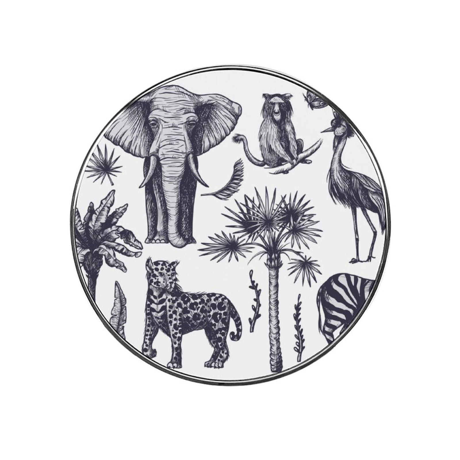 Elephant Leopard Lion Refrigerator Magnet Decorative Locker Magnet For Kitchen And Office Home Décor