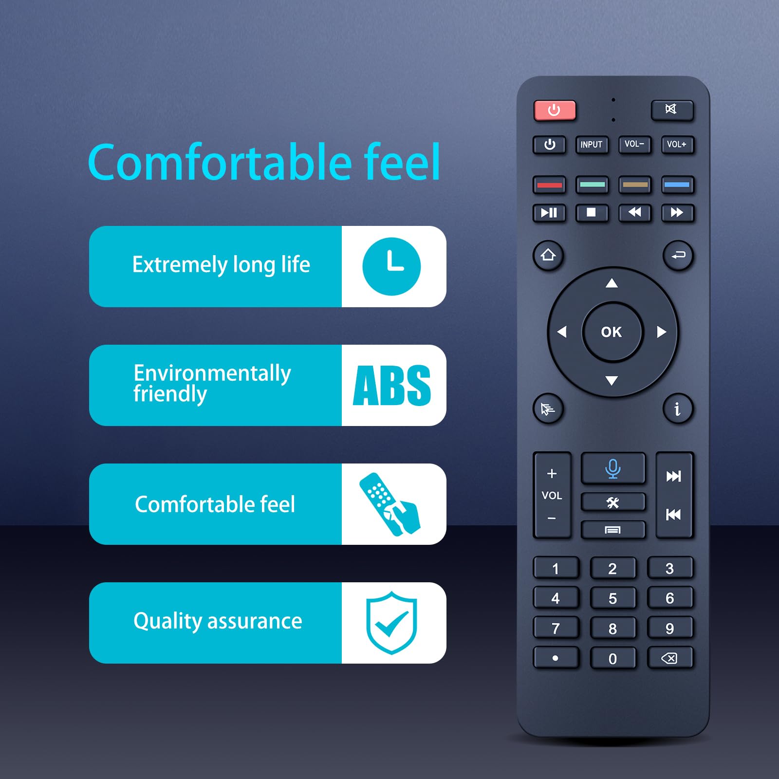 superbox original voice command remote control... Snapklik.com : ZWP RC-200 Replacement Voice Remote Control Compatible ...