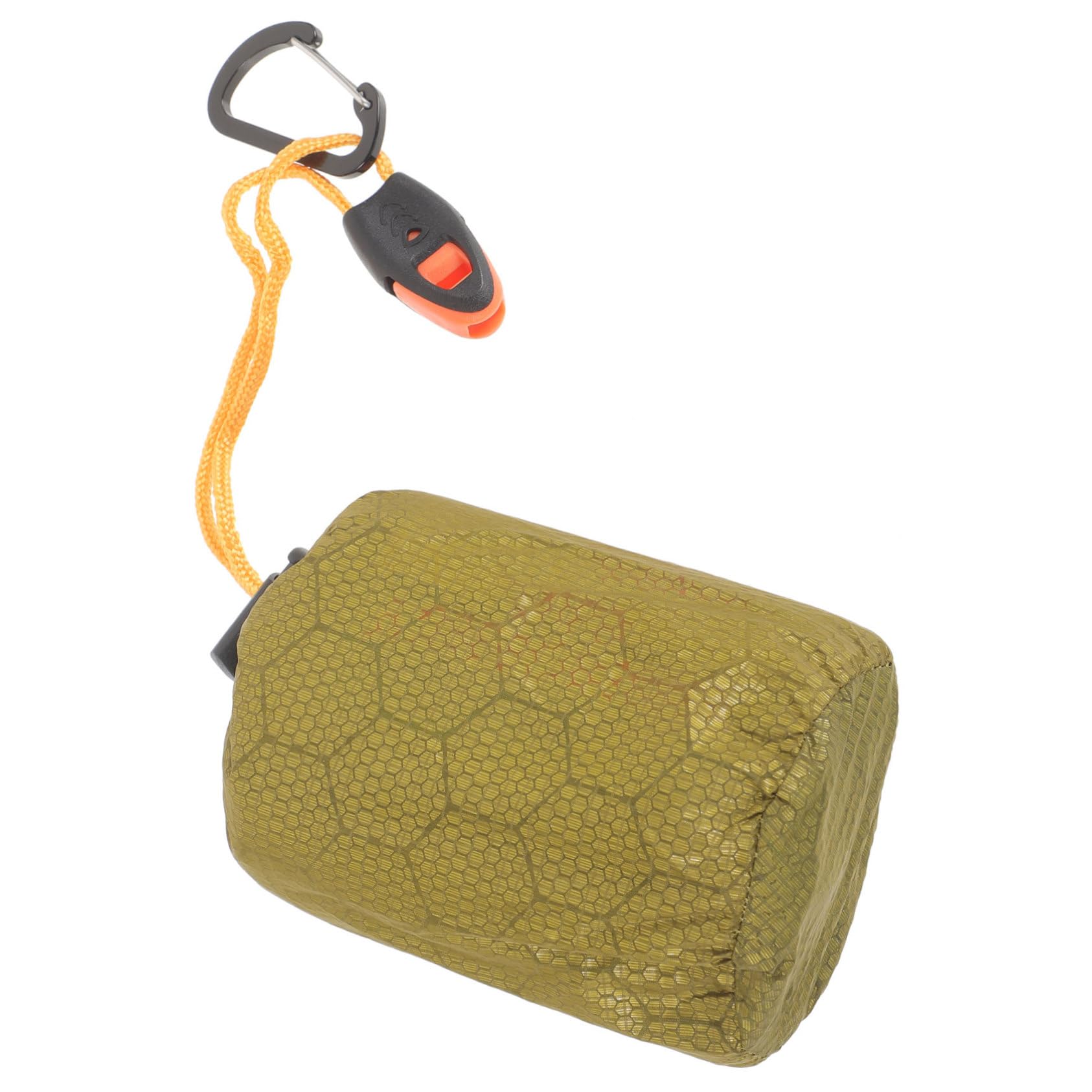 Toyvian Überlebensschlafsack Pe Aluminiumfolie Ultraleicht und Kompakt Wind und Regensicher für Notfälle und Outdoor Aktivitäten Praktischer Tragetasche