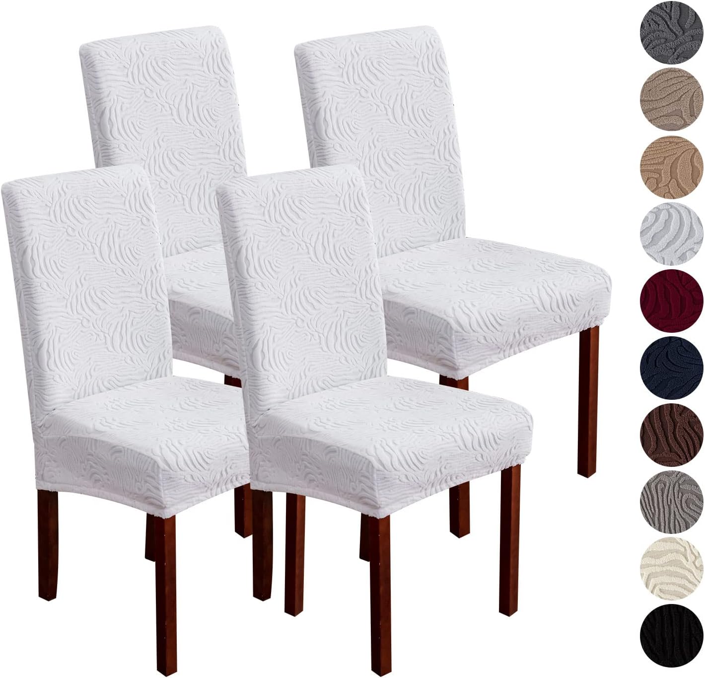 YUEANG Dining Chair Covers, Chair Covers for Dining Room