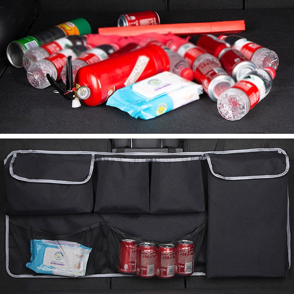 Uniwersalna torba do przechowywania z tyłu fotela samochodowego Torba z siateczką Rozkładanie Tidy Auto Drink Narzędzia Organizator rozmaitości Etui Akcesoria E