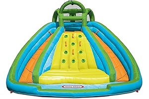 Little Tikes Inflatable Rocky Mountain River Race Slide for Kids