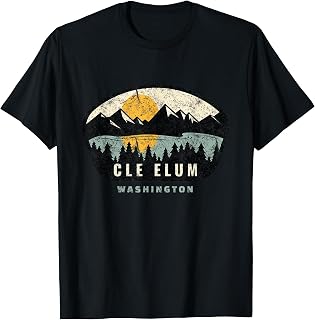 Cle Elum Washington, WA Vacation Souvenir T-Shirt