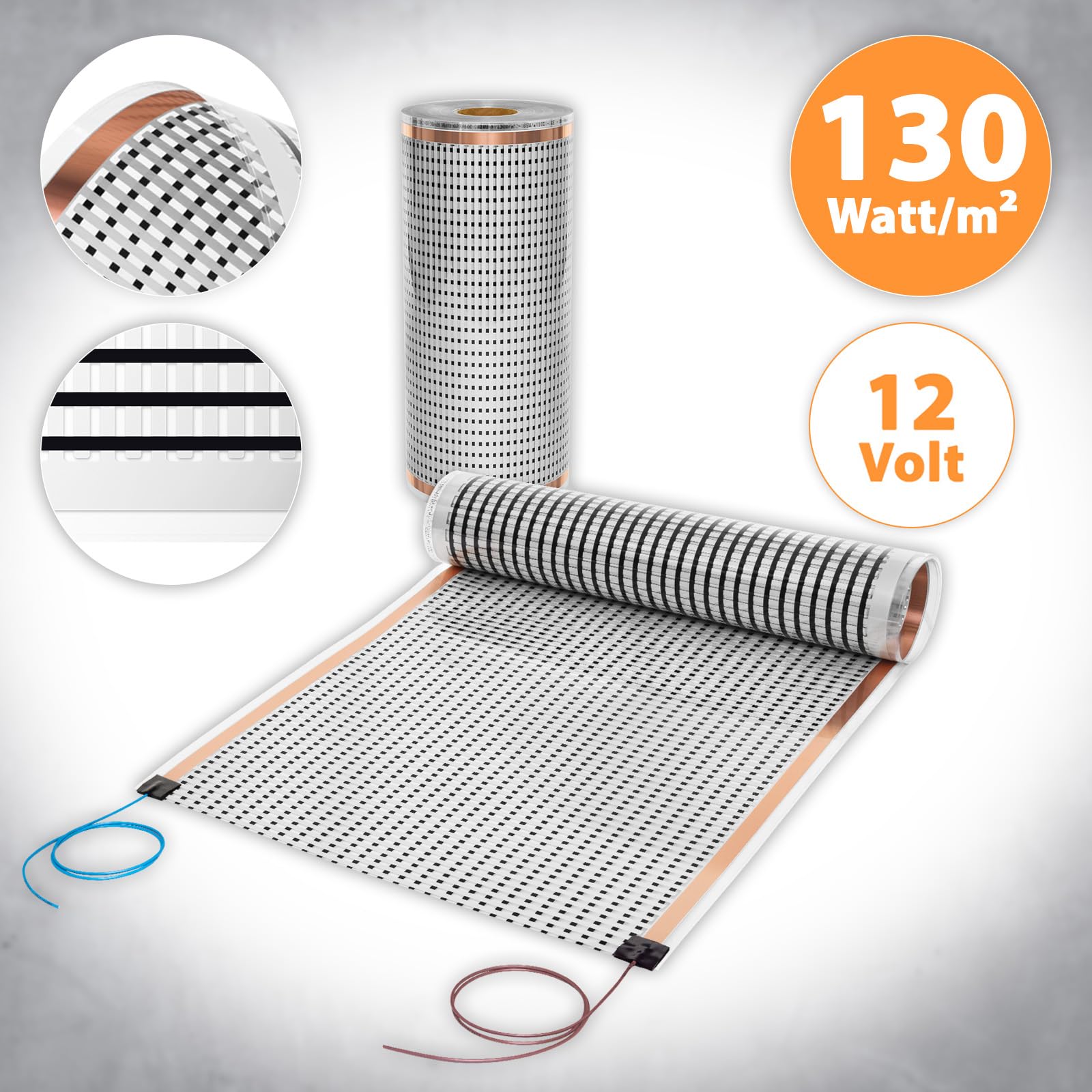 1,5m 12v riscaldamento a pavimento termosifoni riscaldamenti