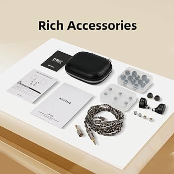 Amazon.com: HiFiGo KEFINE Quatio in Ear Monitor, 2DD+2BA