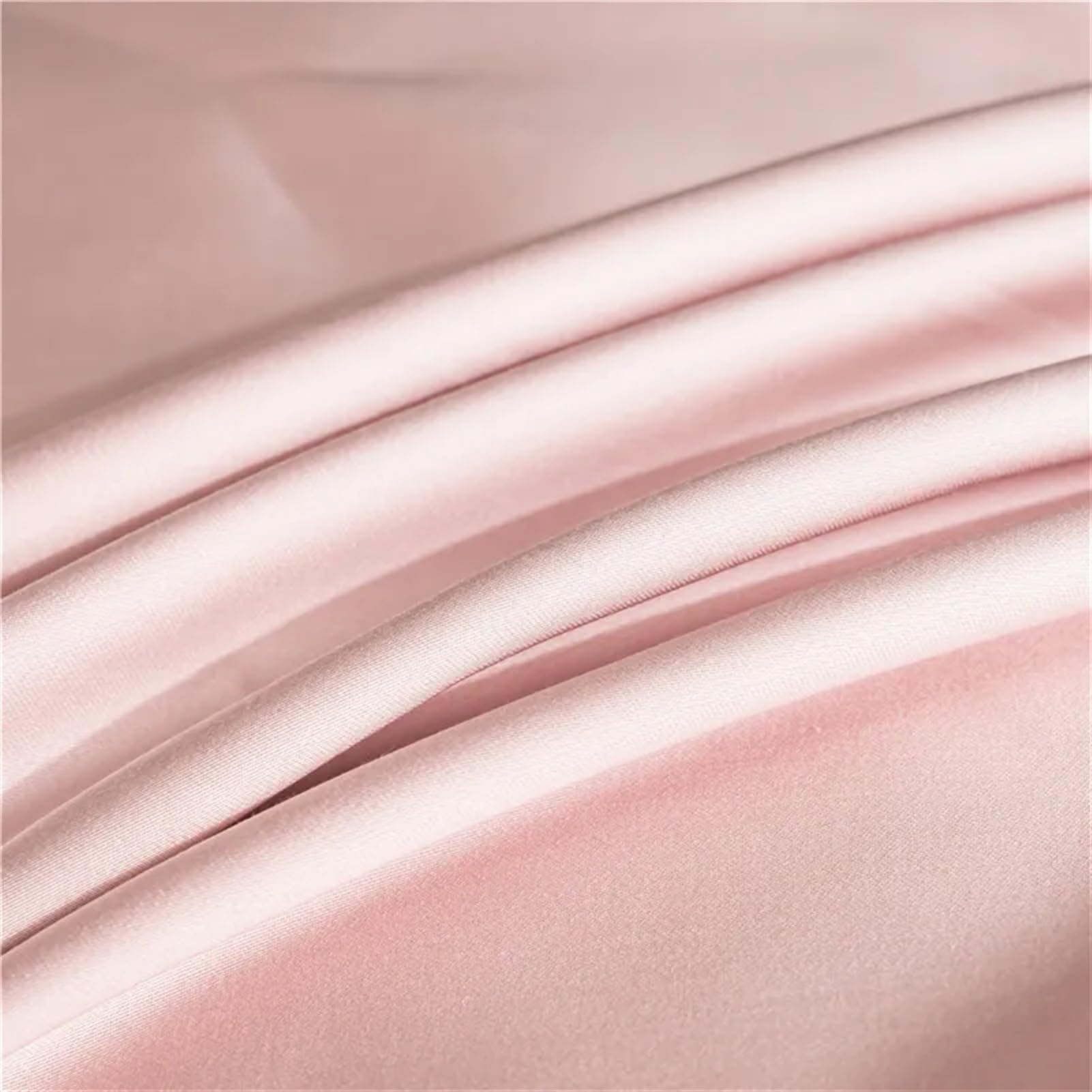 Lenzuola In Seta Lenzuolo piano in seta di gelso naturale Lenzuolo tinta unita Lenzuolo matrimoniale Lenzuolo tessile for la casa Lenzuola Matrimoniali Seta(Light Pink,230x250cm)
