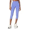 Amazon Essentials Women's Active Sculpt Workout Athleisure High Rise Capri Leggings with Pockets (Available in Plus Size)