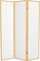 Vista 145 de Red Lantern Panel de ventana Shoji de 6 pies de alto, divisor de habitación de 3 paneles de palisandro