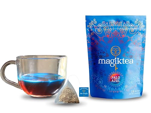 Té Palo Azul - 15 bolsas de té piramidales - Orgánico - Madera de riñón - Magiktea