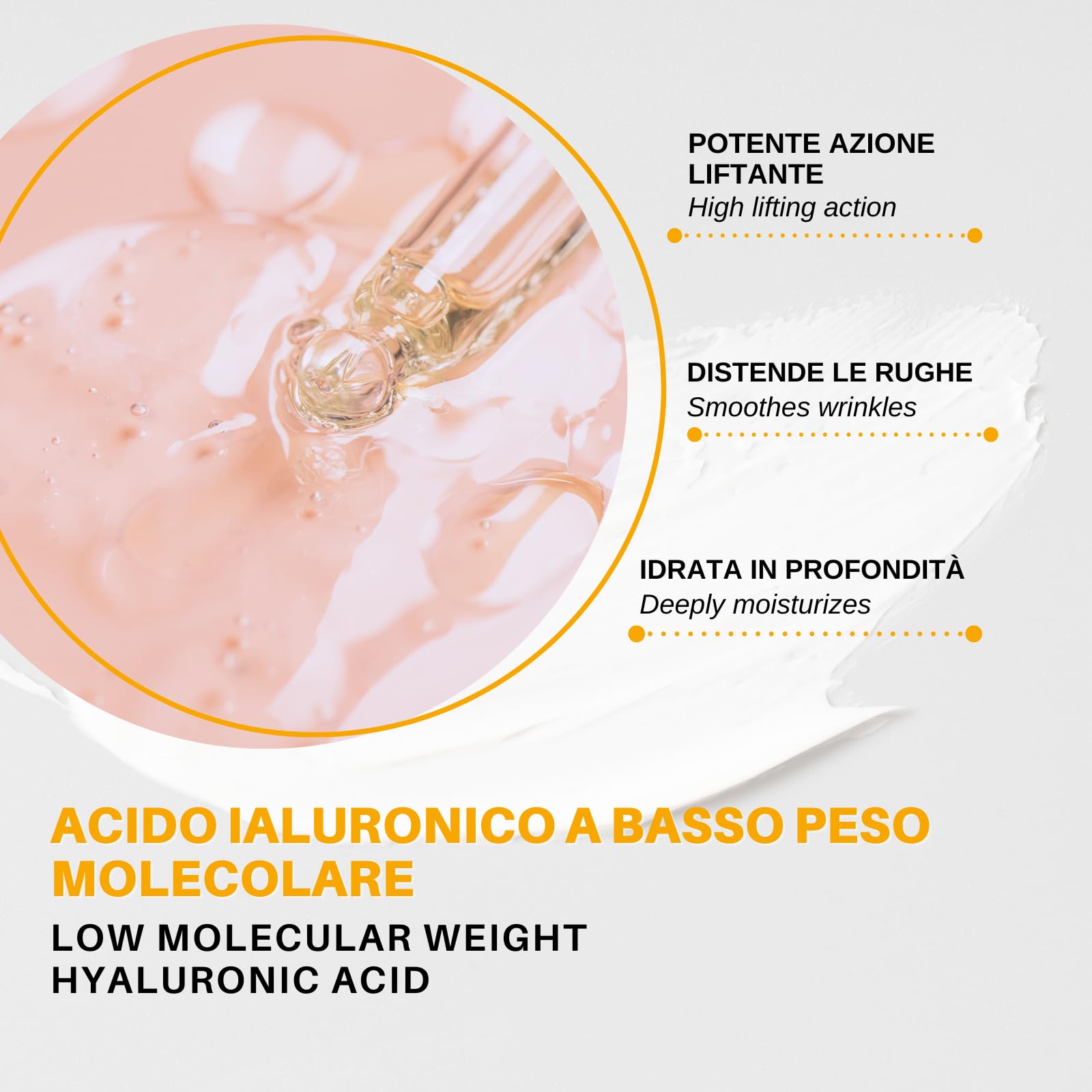 Rebel Antiage Pro Crema Viso Effetto Antirughe Ultra | Crema Antirughe e Antietà Giorno e Notte| Trattamento Rughe Intensivo | Con Peptidi e Acido Ialuronico | 50 ml