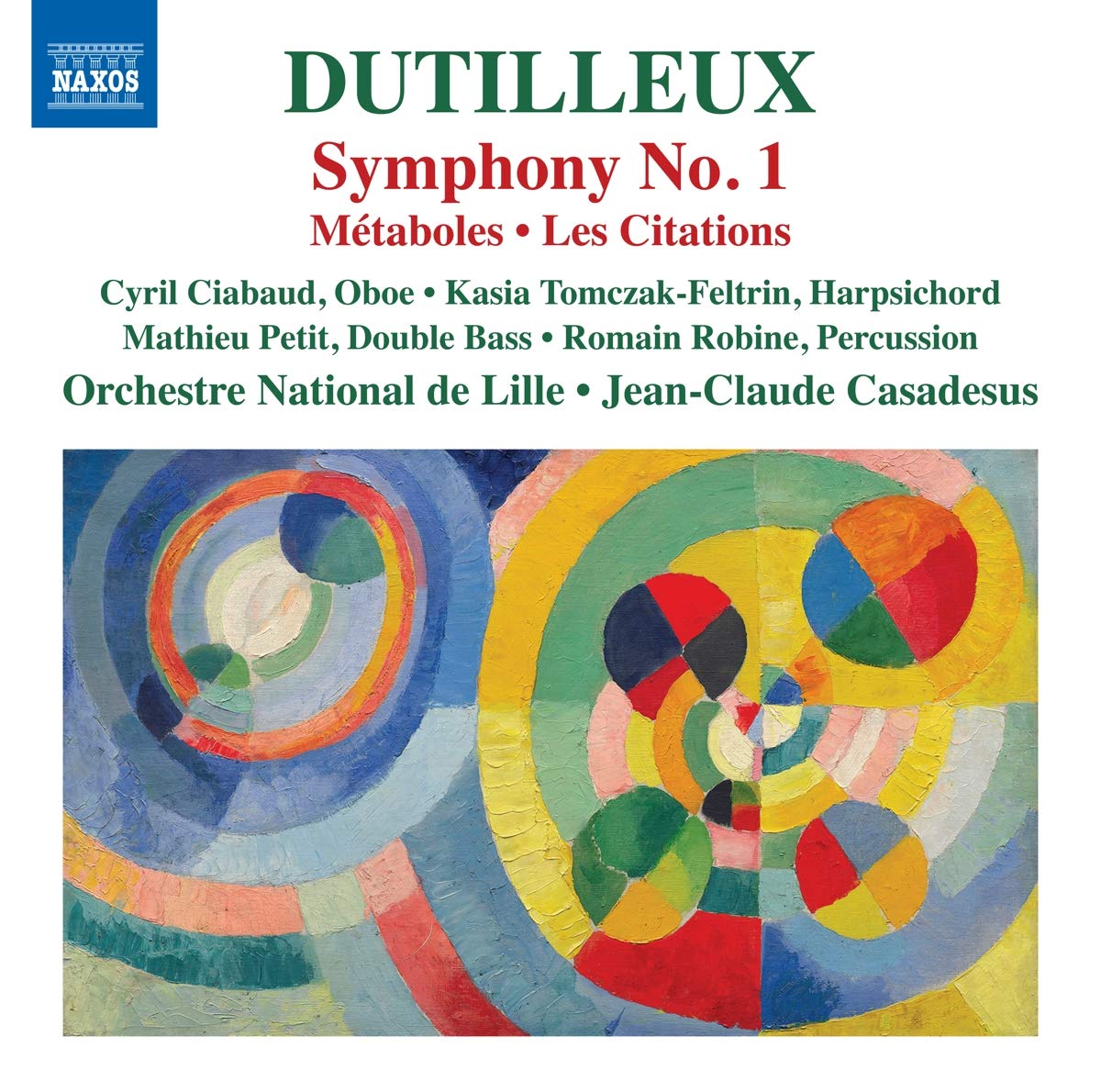 Henri Dutilleux: Symphony No. 1, Métaboles, Les Citations