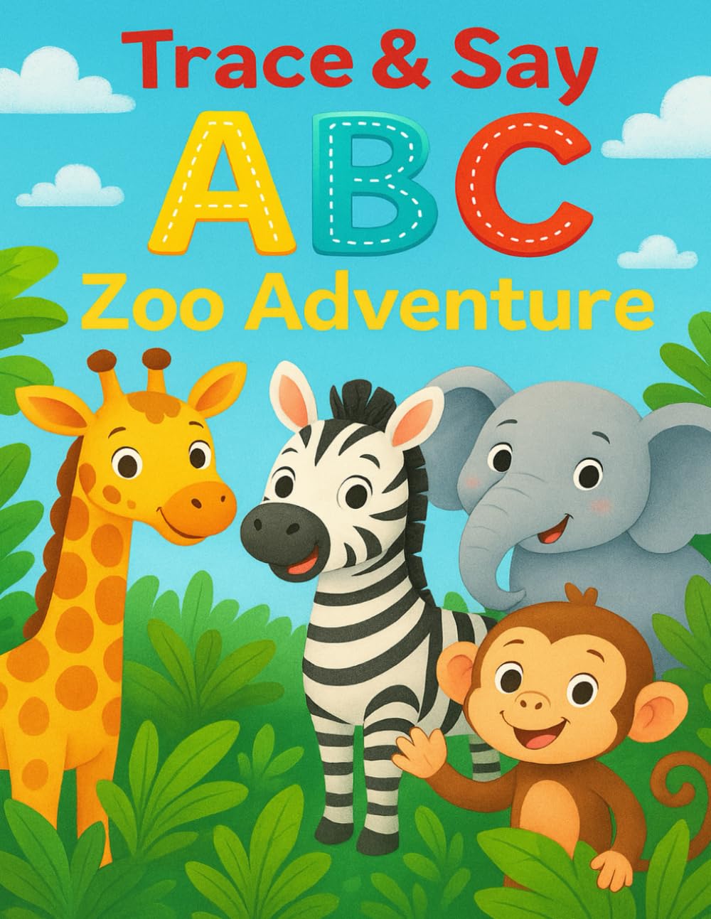 Trace & Say ABC Zoo Adventure (Zoo Friends Adventures Book Collection)