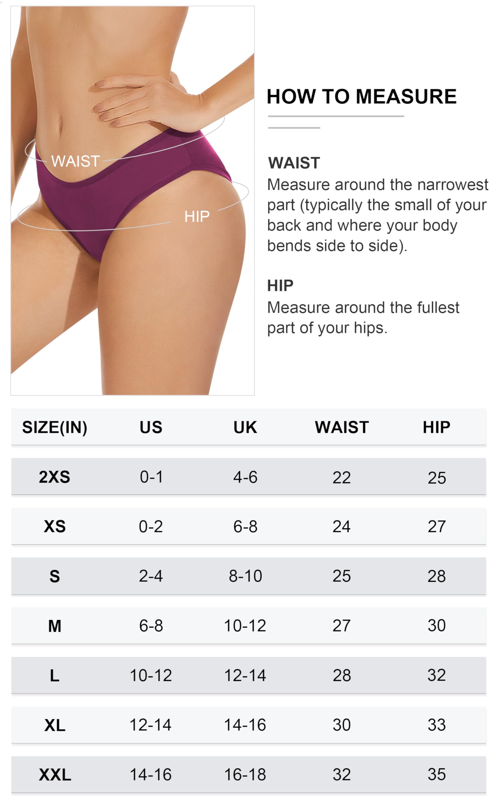 OVRUNS Bikini mestruale per Le mestruazioni Costumi da Bagno a Prova di perdite per Adolescenti, Ragazze, Donne