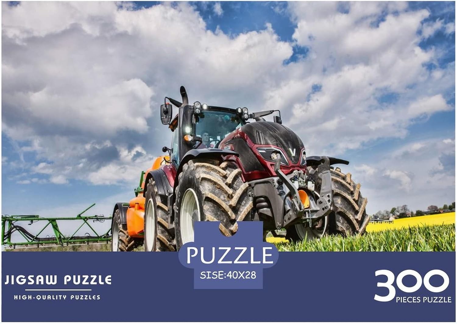Tractors Puzzle 300 Piece Jigsaw Puzzles Game for Adults Jigsaw Puzzle