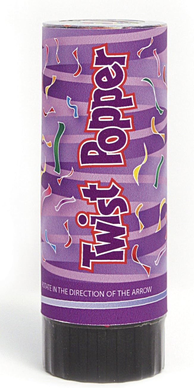 Unique Party 82495 11cm Handheld Confetti Cannon Amazon.co.uk Toys