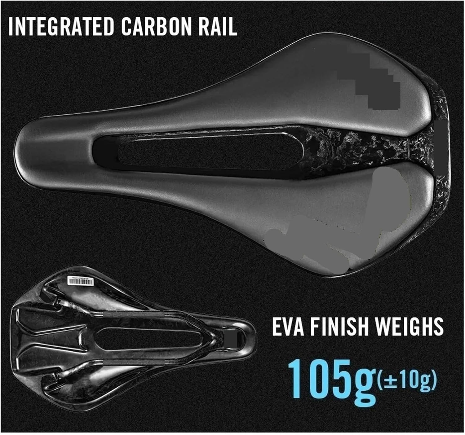 3D Printed Ultralight Carbon Bicycle Saddle 135/143mm 105g MTB Gravel Road Bike Seat Cycling Parts