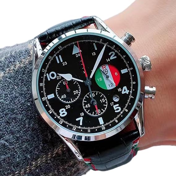 Mechanical Watches for Men - Automatic Watches for Men | Leather Self-Winding Mechanical Wrist Watch, Fashion Mens Watch Automatic Display, Leather Strap Waterproof Wristwatch,