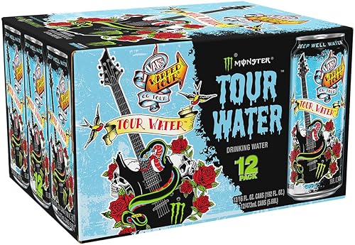 Miniatura 3 de Monster Tour Water by Monster Energy, agua de pozo profundo, 16 onzas (paquete de 12)