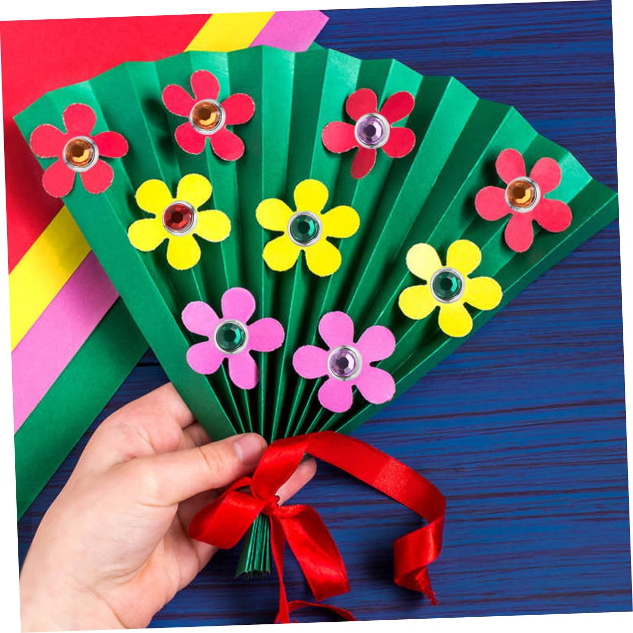 BEBEMOKO 50Pcs Adorable Decorative Brads for Scrapbooking and DIY Crafts Durable Fasteners for Projects Easy to Install Accessories