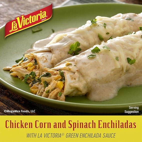 La Victoria Green Enchilada Sauce, Mild, 10-Ounce Cans (Pack of 12)