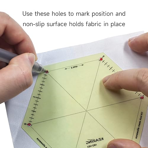 Miniatura 4 de Regla métrica de dobladillo caliente para costura, patentada, resistente al calor, antideslizante, regla de planchado en caliente para medir,