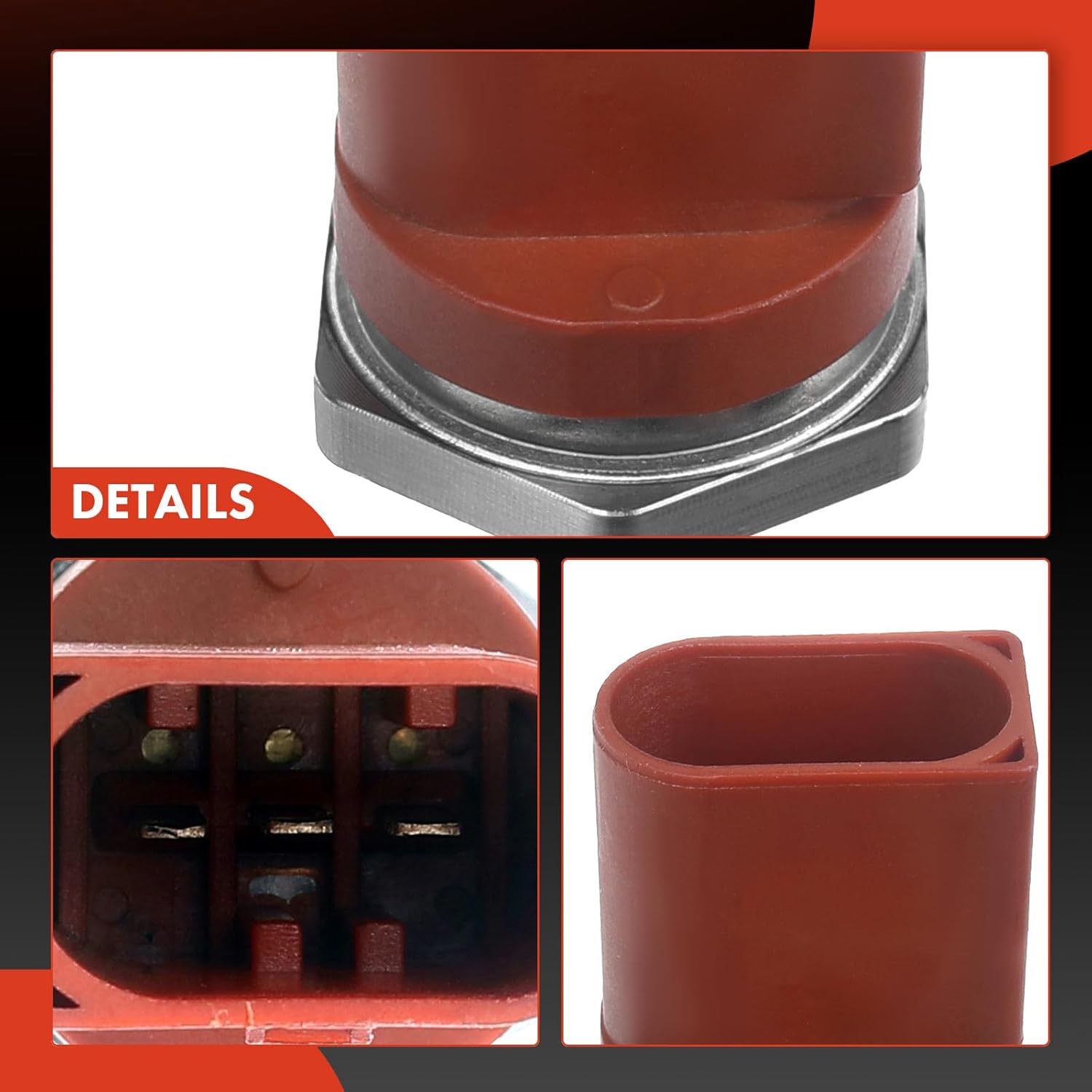 A-Premium Pressure Sensor Compatible with Audi A3 A4 2006-2010 A5 Quattro Q5 R8 TT Quattro Volkswagen Eos 2007-2010 GTI Jetta City Passat