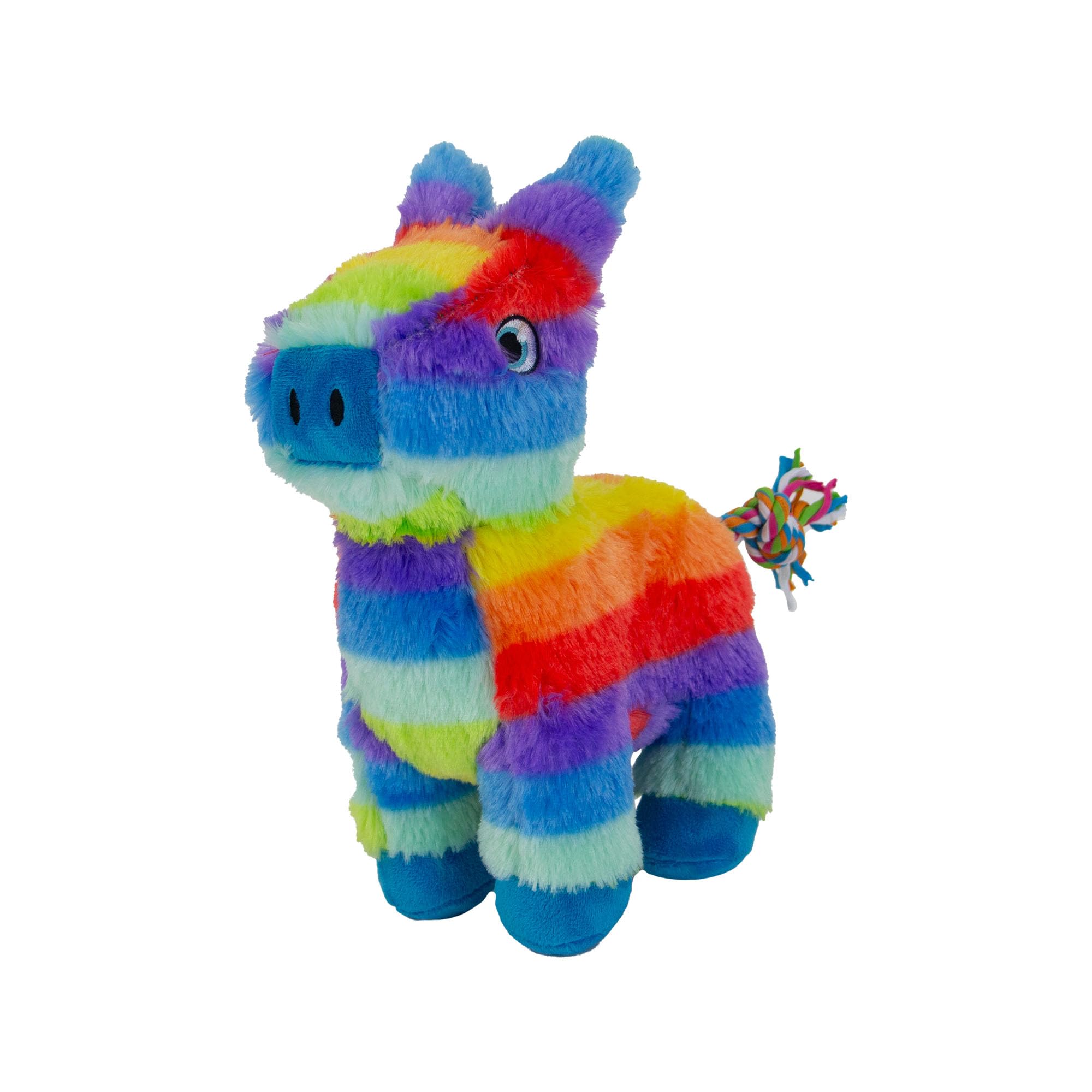 Ancol Pawty Piñata Dog Toy - Soft, Colourful Plush Squeaking Toy for Gentle Play & Cuddling - Perfect for Puppies & All Breeds