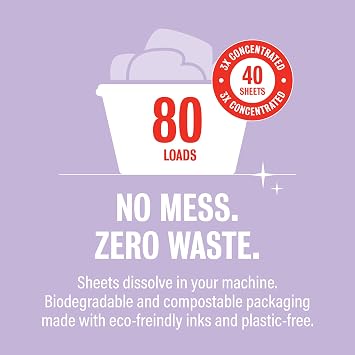 Rebel Green Small But Mighty Eco-Friendly Laundry Detergent Sheets