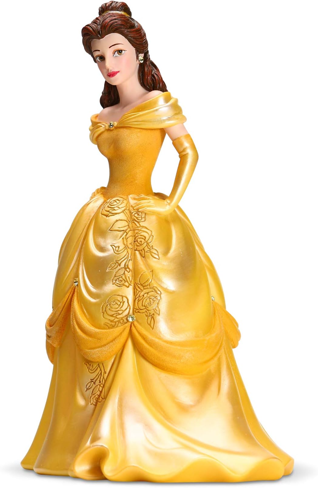 Disney Showcase Couture de Force Beauty and The Beast Belle Figurine, 8.07 Inch, Multicolor