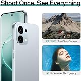 OPPO A6 Pro 5G Smartphone, 8+256GB, 6500mAh, 80W, 120Hz AMOLED, Titanium - 4