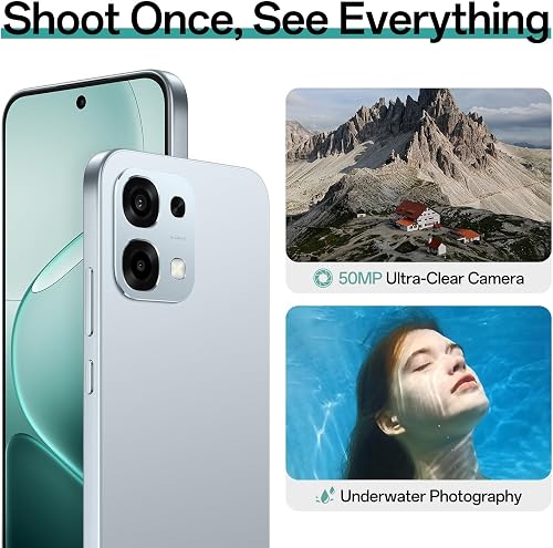 OPPO A6 Pro 5G Smartphone, 8+256GB, 6500mAh, 80W, 120Hz AMOLED, Titanium - 4