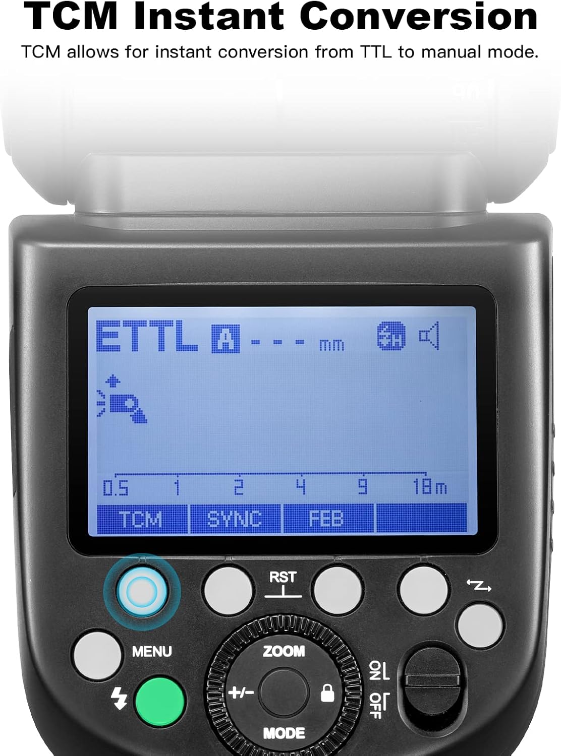 Godox TT685II-S Flash TTL 2.4GHz GN60 High Speed Sync 1/8000s Camera Speedlite Speedlight Light Compatible for Sony Cameras & Godox XPro-S Wireless Flash Trigger Transmitter