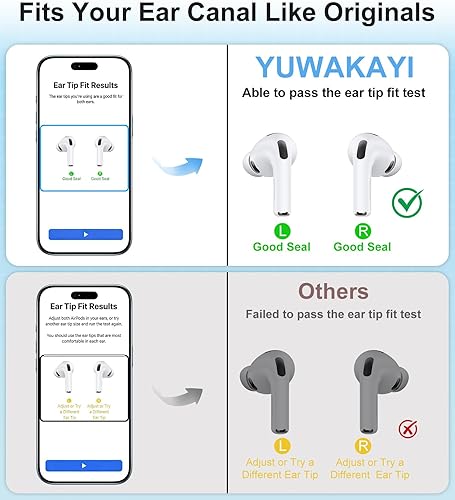 Miniatura 6 de Reemplazo de almohadillas de espuma compatibles con AirPods Pro 3 (2025), comodidad superior, cancelación de ruido mejorada, ajuste seguro