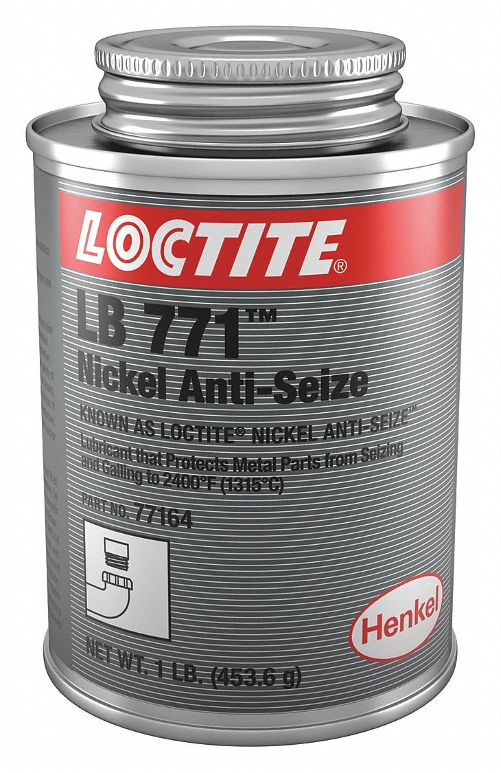 Loctite 77164 Nickel AntiSeize Lubricant in Brush Top Can