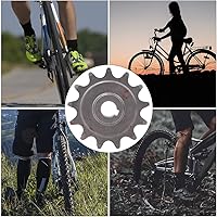 Vista 4 de Piñones y engranajes de metal, Universal 13 dientes engranaje piñón de embrague piñón de transmisión de engranajes de aleación de aluminio rueda