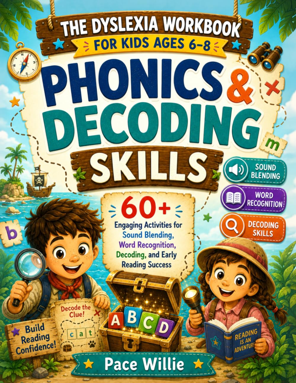The Dyslexia Workbook for Kids: Phonics & Decoding Skills