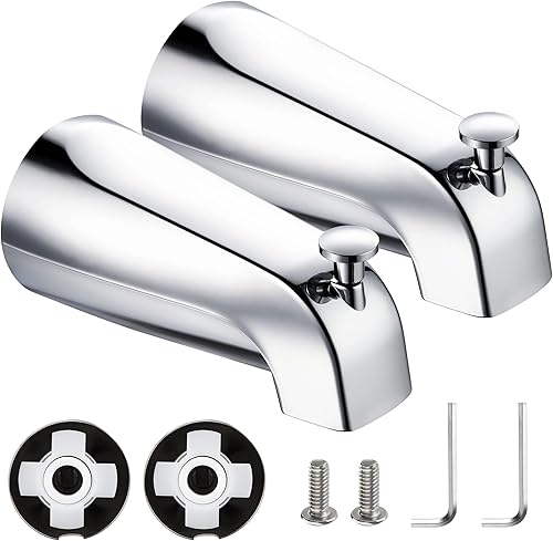 Miniatura 11 de Enhon Boquilla desviadora deslizante compatible con Kohler GP85556, boquilla de repuesto para grifo de bañera de baño compatible con tubo de agua