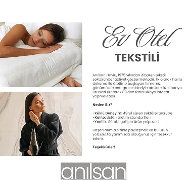 ANILSAN 6'lı El ve Yüz Havlusu Seti (50x90 cm) -%100 Pamuk, Yüksek Emici, Grek Desenli - Ev, Otel, Spa ve Banyo İçin Lüks Havlu Seti Günlük Kullanıma Uygun