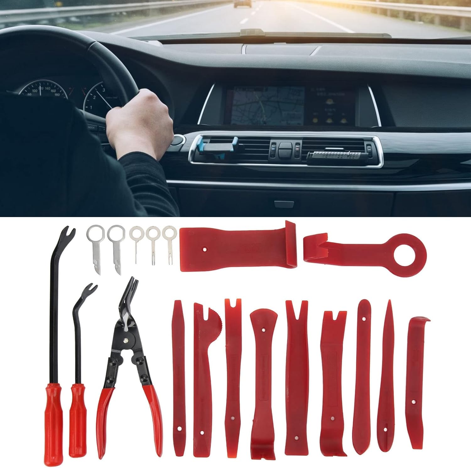 Auto Trim Removal Tool, 19Pcs Auto Trim Removal Tool Clip