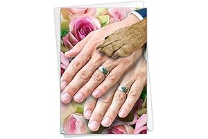 NobleWorks Hysterical Gay Male Wedding Card & Envelope