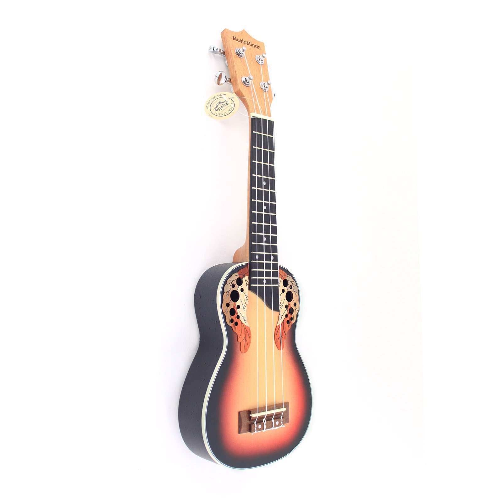 Music Minds Soprano Ovation Ukulele Sunburst