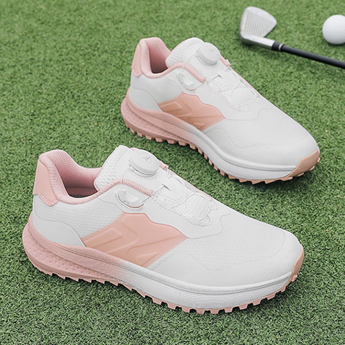 Scarpe da Golf da Donna, Scarpa da Allenamento Golf Casual da Esterno, Scarpe da Golf Professionali Antiscivolo