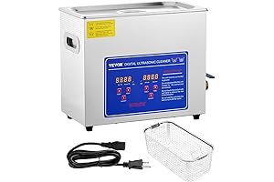 VEVOR Ultrasonic Cleaner 6L Professional Watch Cleaning Machine
