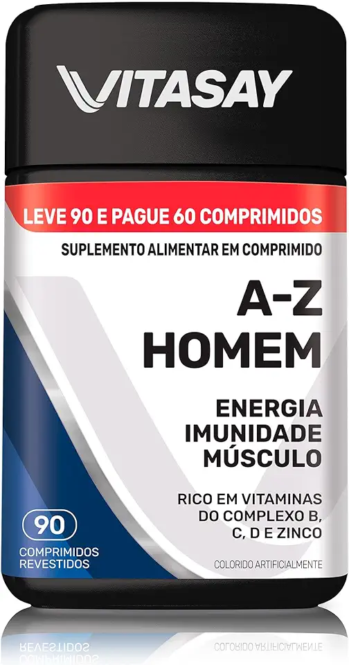Multivitaminico Vitasay AZ Homem com 90 comprimidos