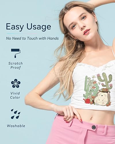 Miniatura 3 de FugaCity DTF - Adhesivo termofusible de transferencia digital blanca para sublimación en polvo, 17.6 onzas17.64 oz DTF PreTreat Polvo de