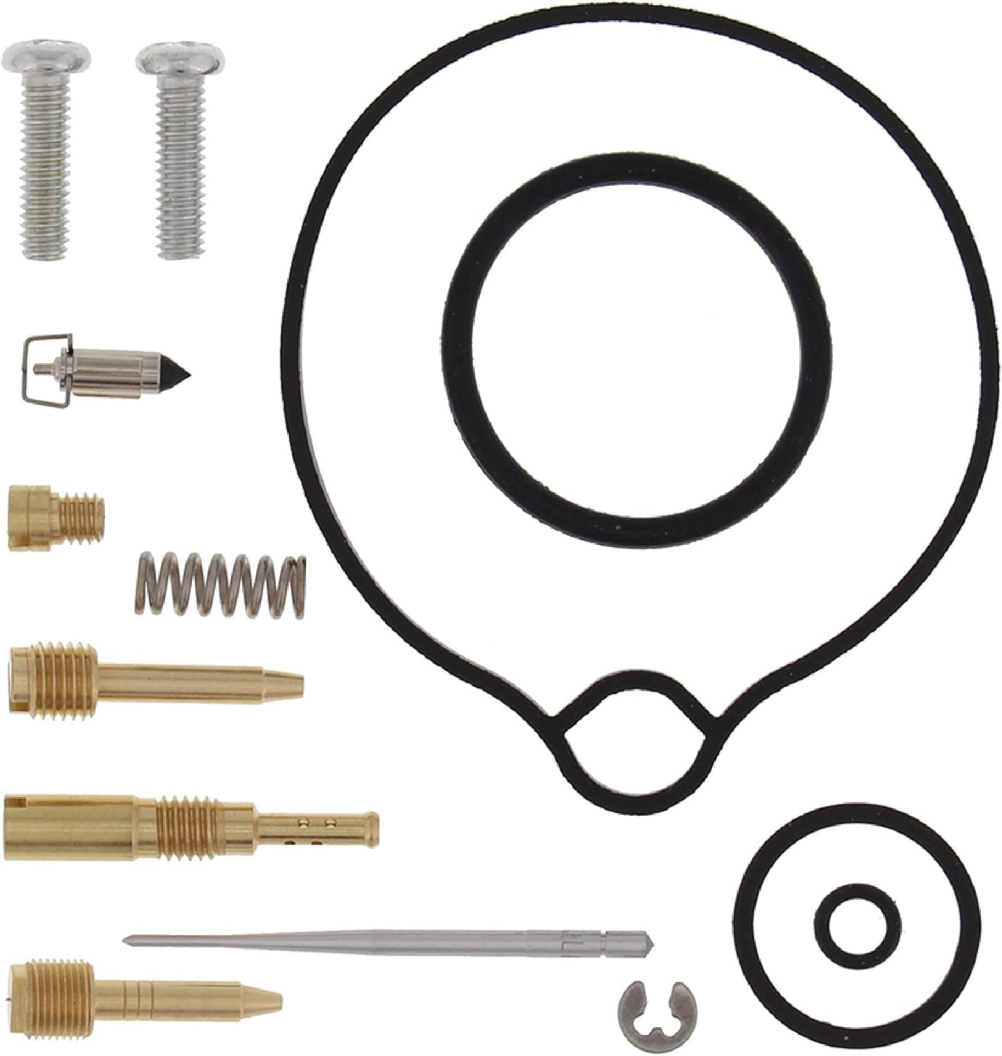 All Balls Racing 26-1435 Carburetor Rebuild Kit Compatible with/Replacement For Arctic Cat 90 DVX 2006-2017, 90 Utility 2x4 2006-2013