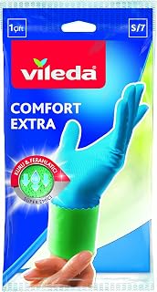 Vileda Comfort Extra Eldiven,%100 Doğal Lateks, S