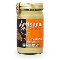 Vista 1 de Artisana Organics - Mantequilla de anacardo cruda sin OMG, 14 onzas (paquete de 6)