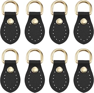 PATIKIL Purse Strap Mount Hook Sew on Leather Buckle Bag Side D Ring Clips | Replacement Clasp
